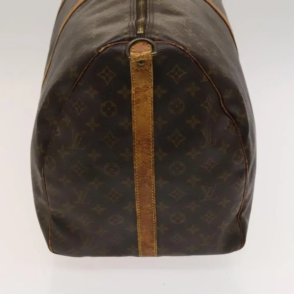 LOUIS VUITTON Monogram Keepall Bandouliere 60 Boston Bag M41412